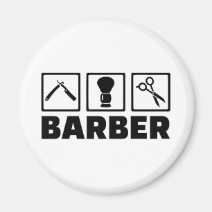Barber set magnet