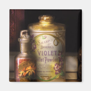 Barber -  Sharp & Dohme's Violet Toilet Powder Magnet