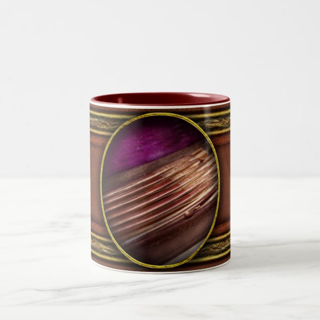 Barber - Shaving - Hello my friends Two-Tone Coffee Mug (Center)