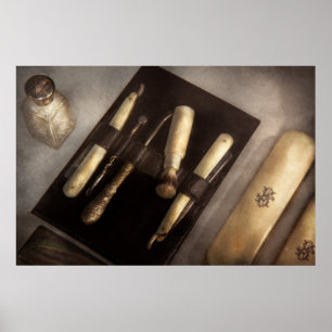 Barber - Shaving - The shaving kit Poster