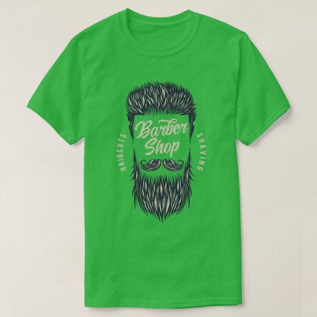 Barber Shop 17 T-Shirt (Design Front)
