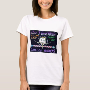 Barber Shop Barbers Advertise Your Business T-Shirt