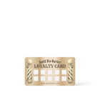 Barber Shop Barbershop Modern Gold Loyalty