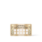 Barber Shop Barbershop Modern Gold Loyalty