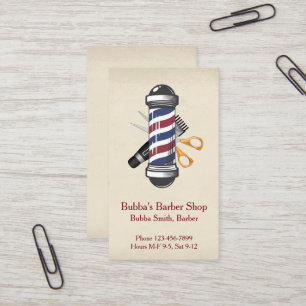 Barber Shop Business Card