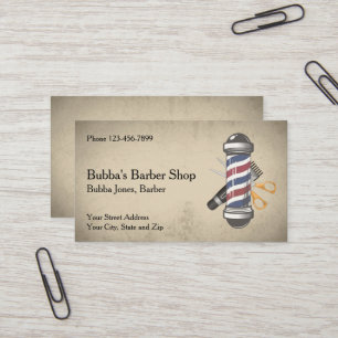 Barber Shop Business Card