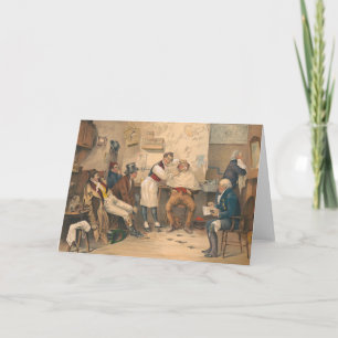 Barber Shop Card