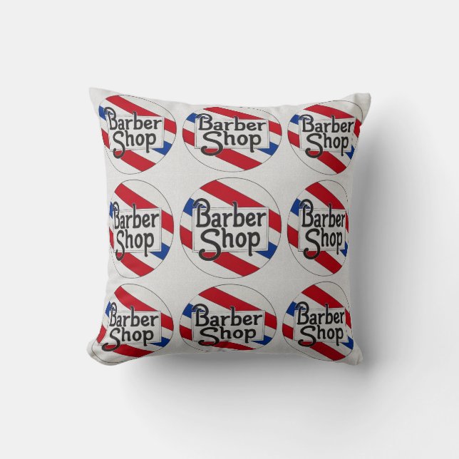 Barber Shop Cushion (Front)