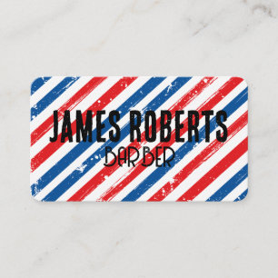 Barber Shop Hair Stylist Professional  Business Card