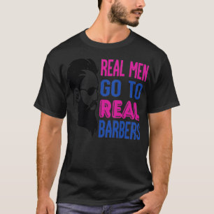 Barber Shop Haircut beard Hairdresser Gift 24 T-Shirt