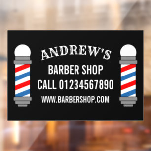 Barber shop pole hair salon business custom