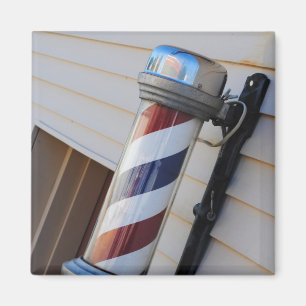 Barber Shop Pole Magnet