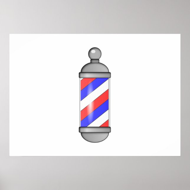 Barber Shop Pole Poster (Front)