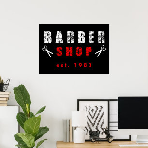 Barber shop poster