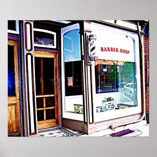 Barber Shop Poster (Front)