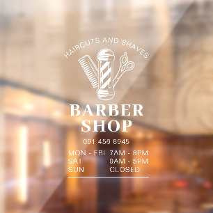 Barber Shop Store Opening Hours