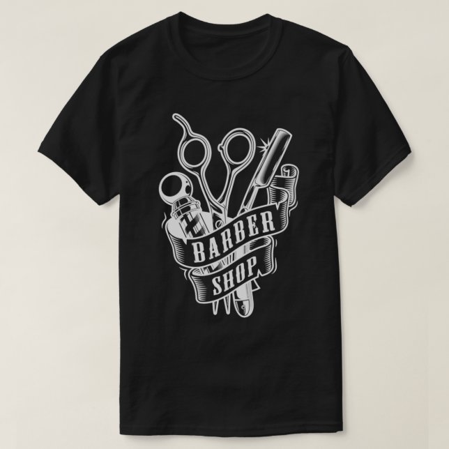 Barber Shop T T-Shirt (Design Front)