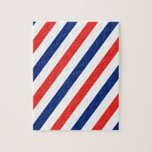 Barber Stripes Jigsaw Puzzle