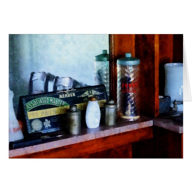 Barber Supplies (Front Horizontal)