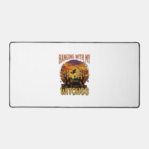 Barber Tattoo Biker Hybrid Cat Barber Tattoo Biker Desk Mat