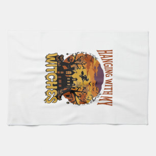 Barber Tattoo Biker Hybrid Cat Barber Tattoo Biker Tea Towel