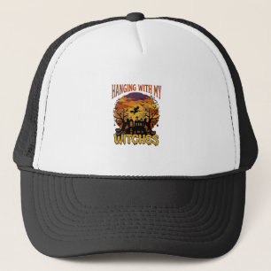 Barber Tattoo Biker Hybrid Cat Barber Tattoo Biker Trucker Hat