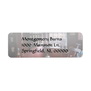 Barber - The country barber Return Address Label