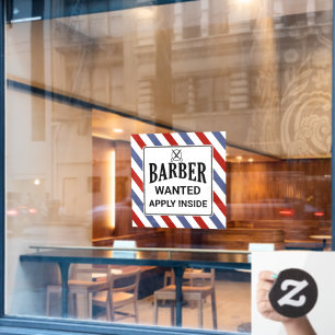 Barber Wanted Apply Inside Barber Shop Help Wanted