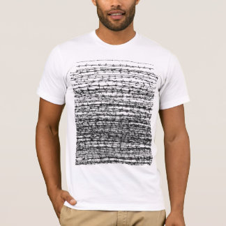 Barber wire fade out T-Shirt