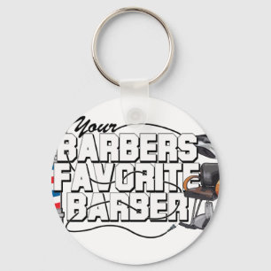 Barbers Favourite Barber Key Ring