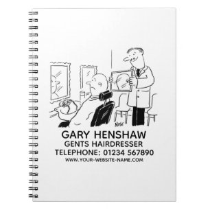 Barbers or Gents Hairdresser Notebook