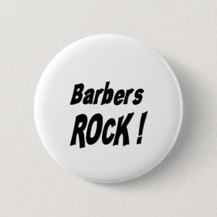 Barbers Rock! Button