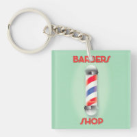 Barbers Shop Vintage Pole Sign