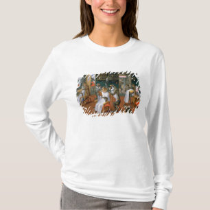 Barber's shop with Monkeys and Cats T-Shirt