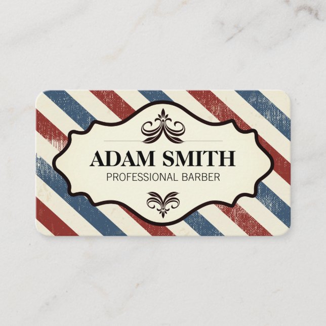 Barbershop Appointment Card (Front)