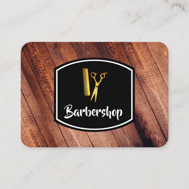 Barbershop Appointment Card (Front)