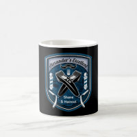 Barbershop Barbers Pole Barber Moustache Monogram
