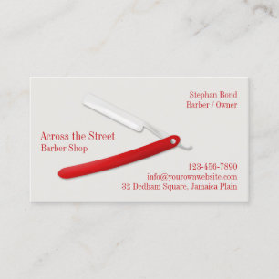 Barbershop Business Card