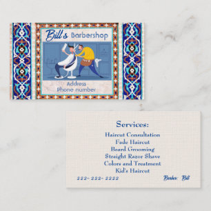 Barbershop Business Card