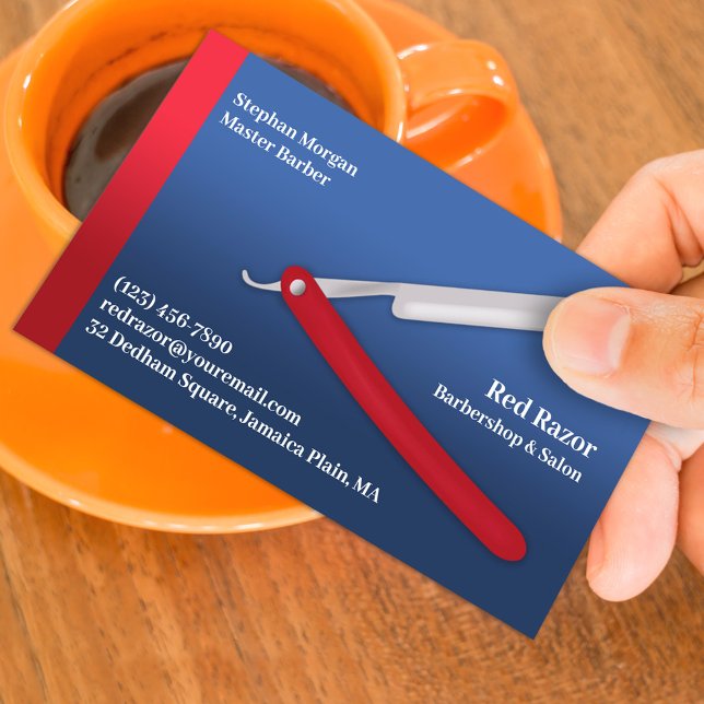 Barbershop Business Card (Creator Uploaded)
