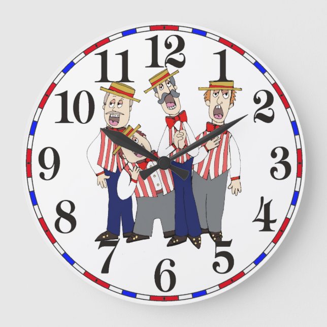 Barbershop Clock (Front)
