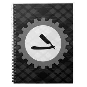 barbershop gear notebook