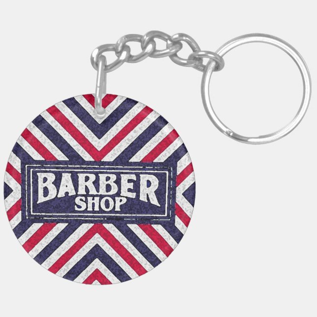 Barbershop Key Ring (Back Left)