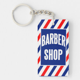 Barbershop Key Ring