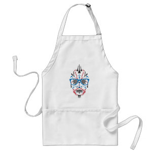 barbershop sugar skull standard apron