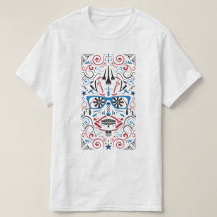 barbershop sugar skull T-Shirt