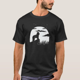 Barbet and Moon Halloween T-Shirt