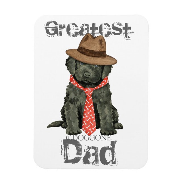 Barbet Dad Magnet (Vertical)