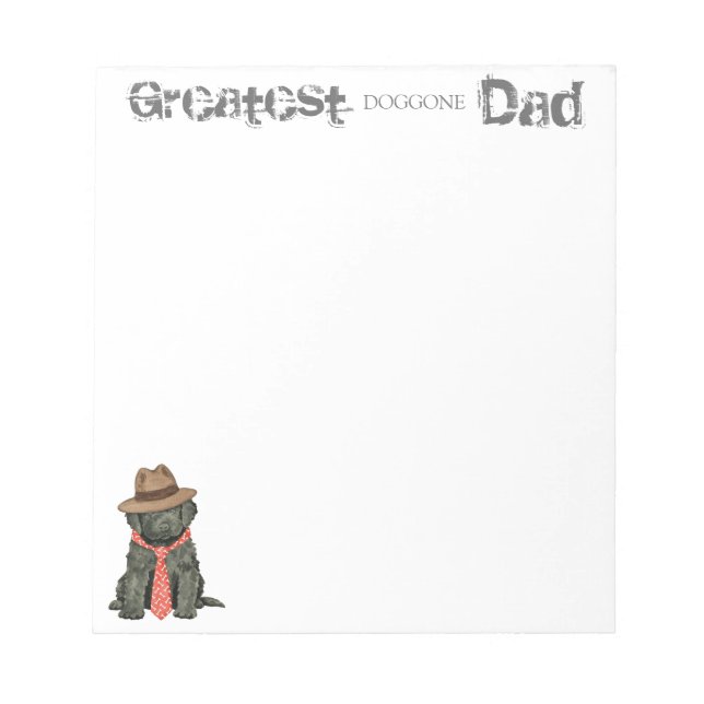 Barbet Dad Notepad (Front)