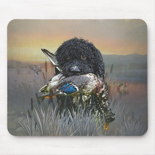 Barbet , 	French Water Dog   Mouse Pad (Front)